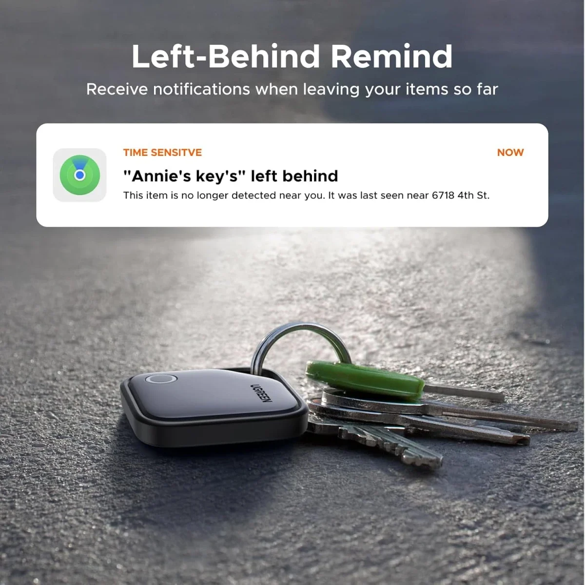 Ugreen FineTrack Air Bluetooth Tracker Tag for Apple Find My - Image 7