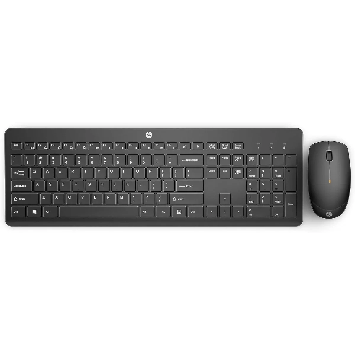 مجموعة لوحة مفاتيح وفأرة لاسلكية HP 235 بتخطيط عربي/إنجليزي 2.4 جيجاهرتز أسود