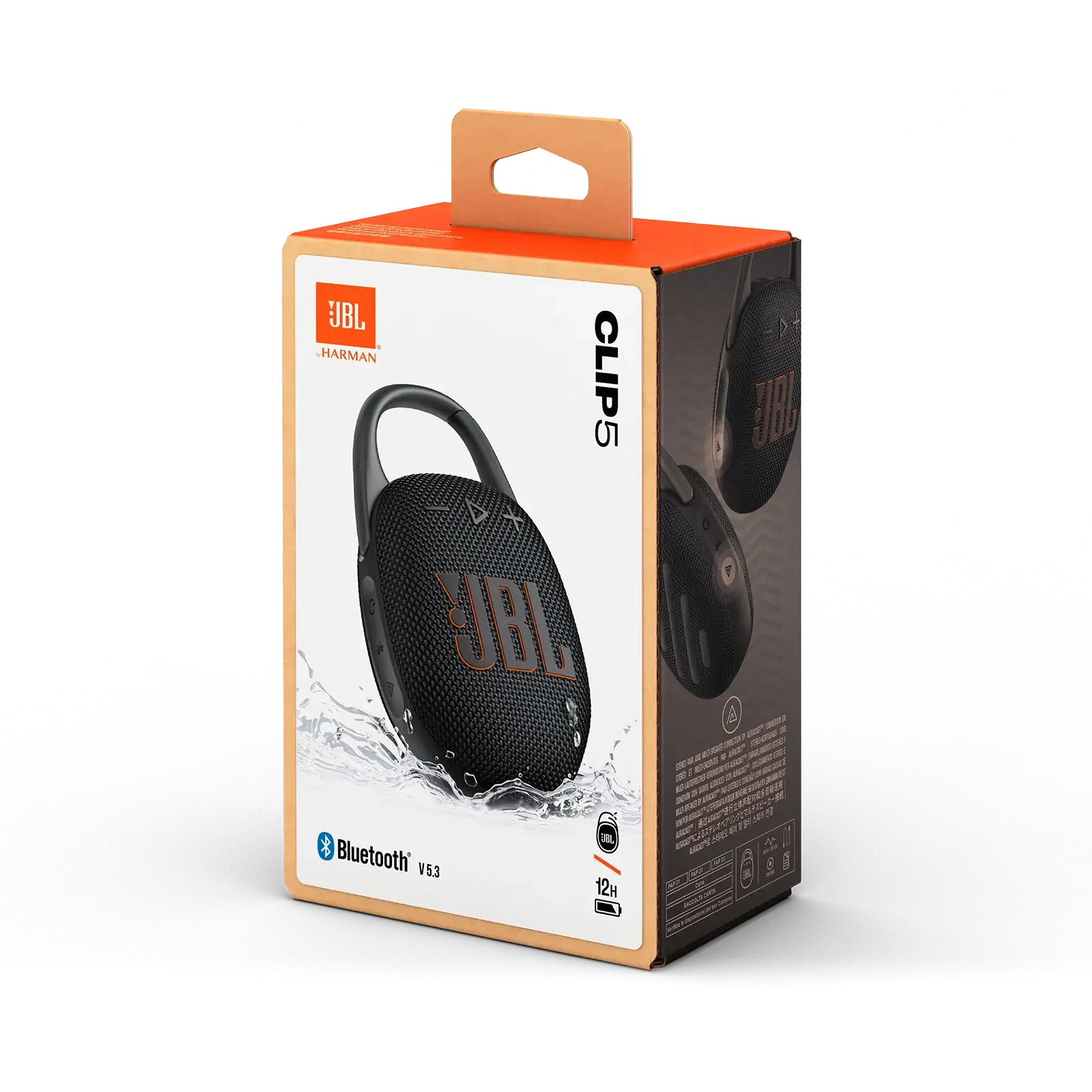 JBL Clip 5 Portable Bluetooth Speaker Black - Thumbnail 3