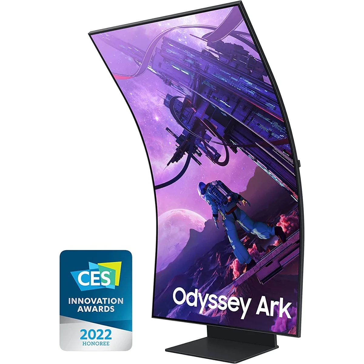 Samsung Odyssey Ark 55-Inch Curved 4K UHD 165Hz Gaming Monitor - Thumbnail 2