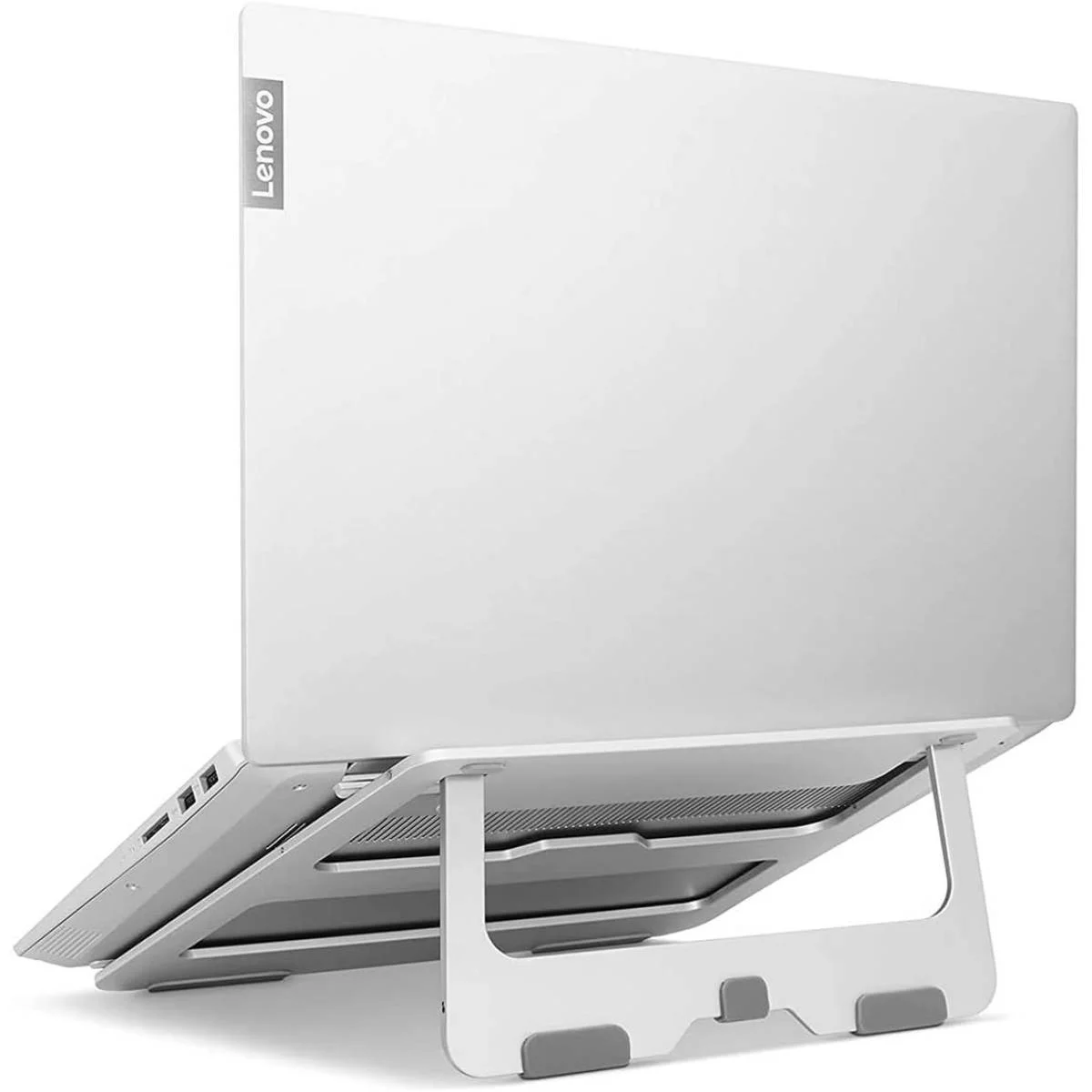 حامل لابتوب Lenovo محمول من الألمنيوم لأجهزة حتى 15.6 إنش - Image 4