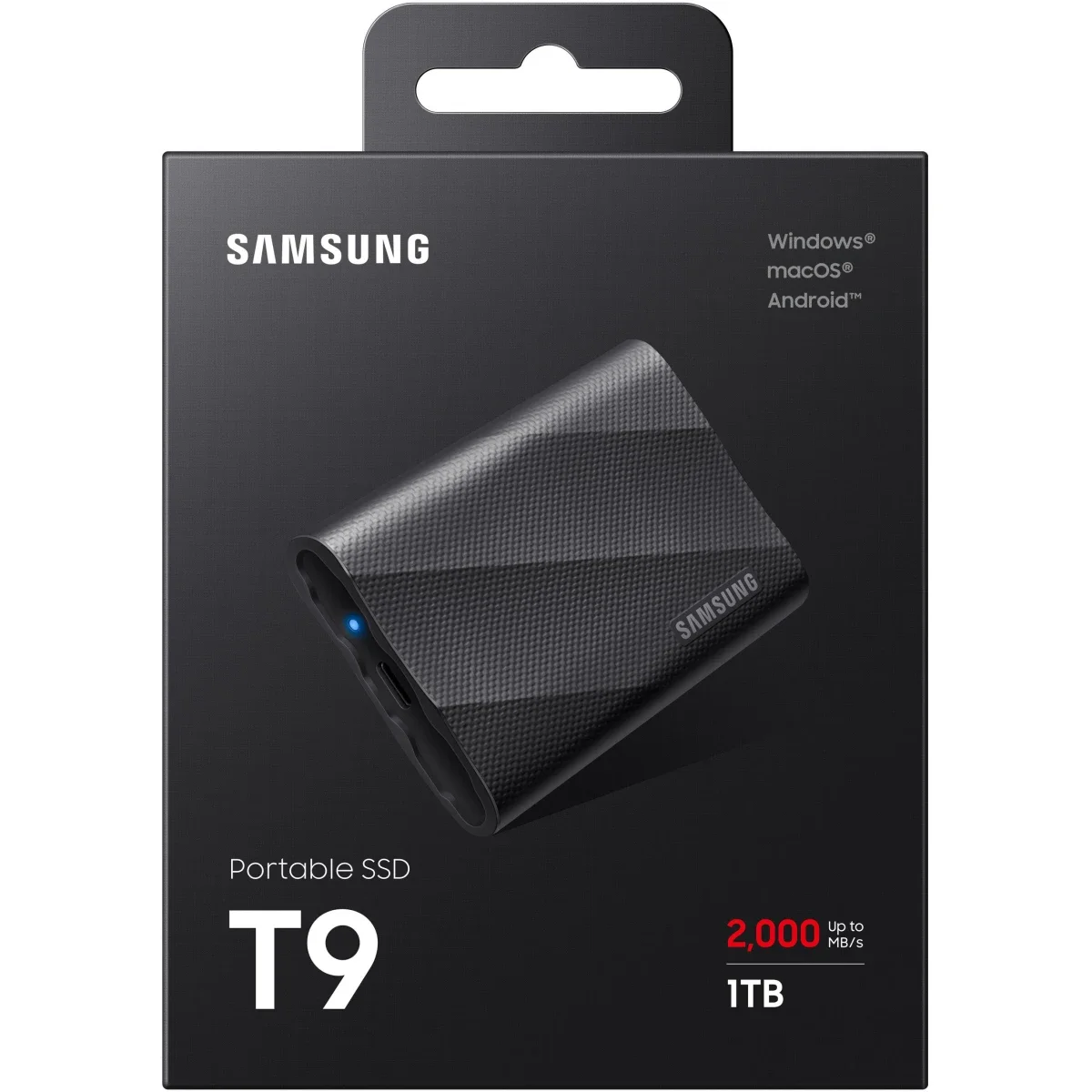وحدة تخزين SSD خارجية Samsung T9 محمولة 1TB USB 3.2 Gen 2x2 - Image 2