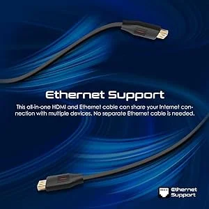 Promate ProLink4K60-150 HDMI 2.0 Cable 4K@60Hz 1.5m with Ethernet and Gold-Plated Connectors - Image 11