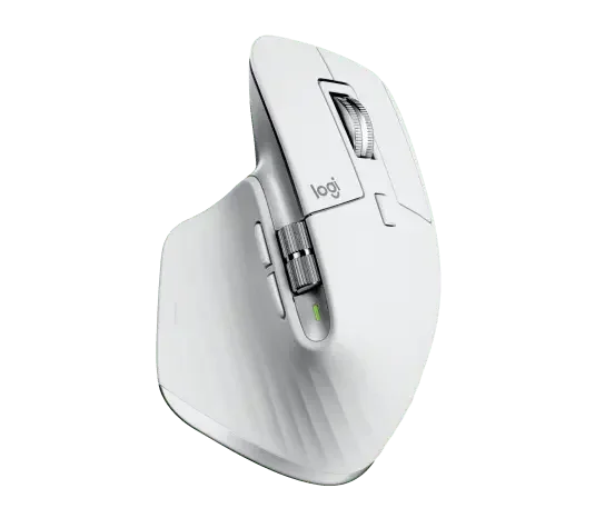 Logitech MX Master 3S for Mac Wireless Mouse 8K DPI Pale Grey - Thumbnail 5