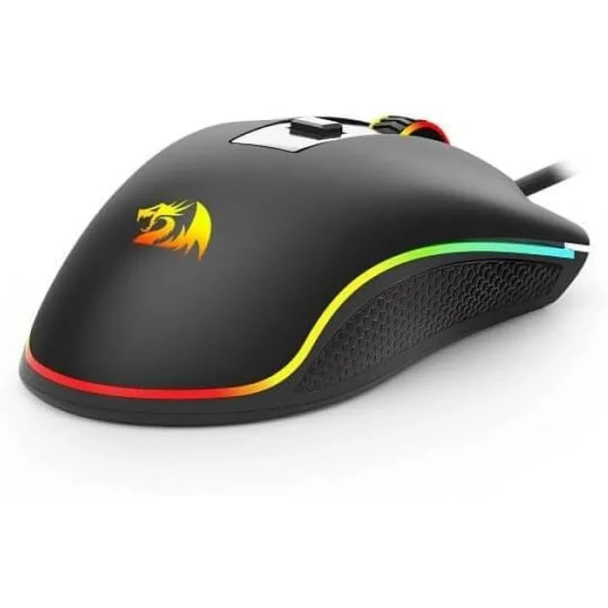 ماوس ألعاب سلكي Redragon M611-RGB بإضاءة RGB ودقة 12800 DPI - أسود - Thumbnail 6