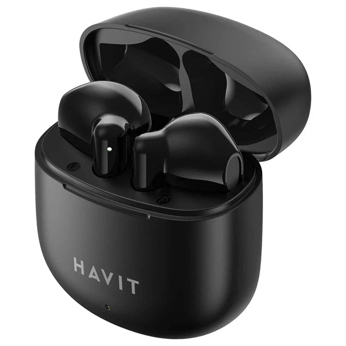 سماعات أذن HAVIT TW976 لاسلكية بالكامل بتقنية Bluetooth 5.3 - أسود