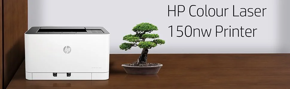 طابعة ليزر ألوان HP 150nw مقاس A4 لاسلكية بسرعة 18/4 صفحة في الدقيقة - Thumbnail 4