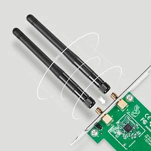 TP-LINK TL-WN881ND 300Mbps Wireless N PCI Express Adapter - Thumbnail 5