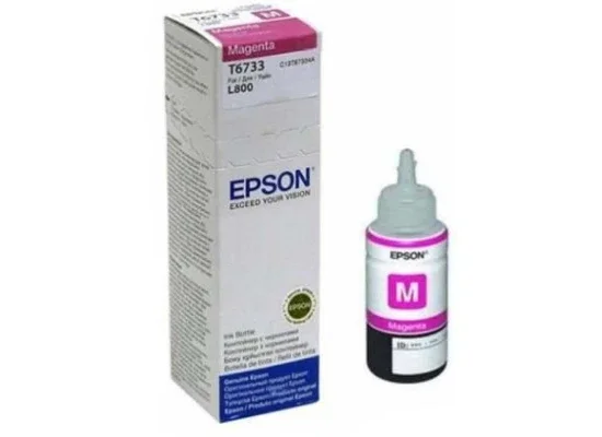 عبوة حبر EPSON T6733 ماجنتا أصلية - Image 2