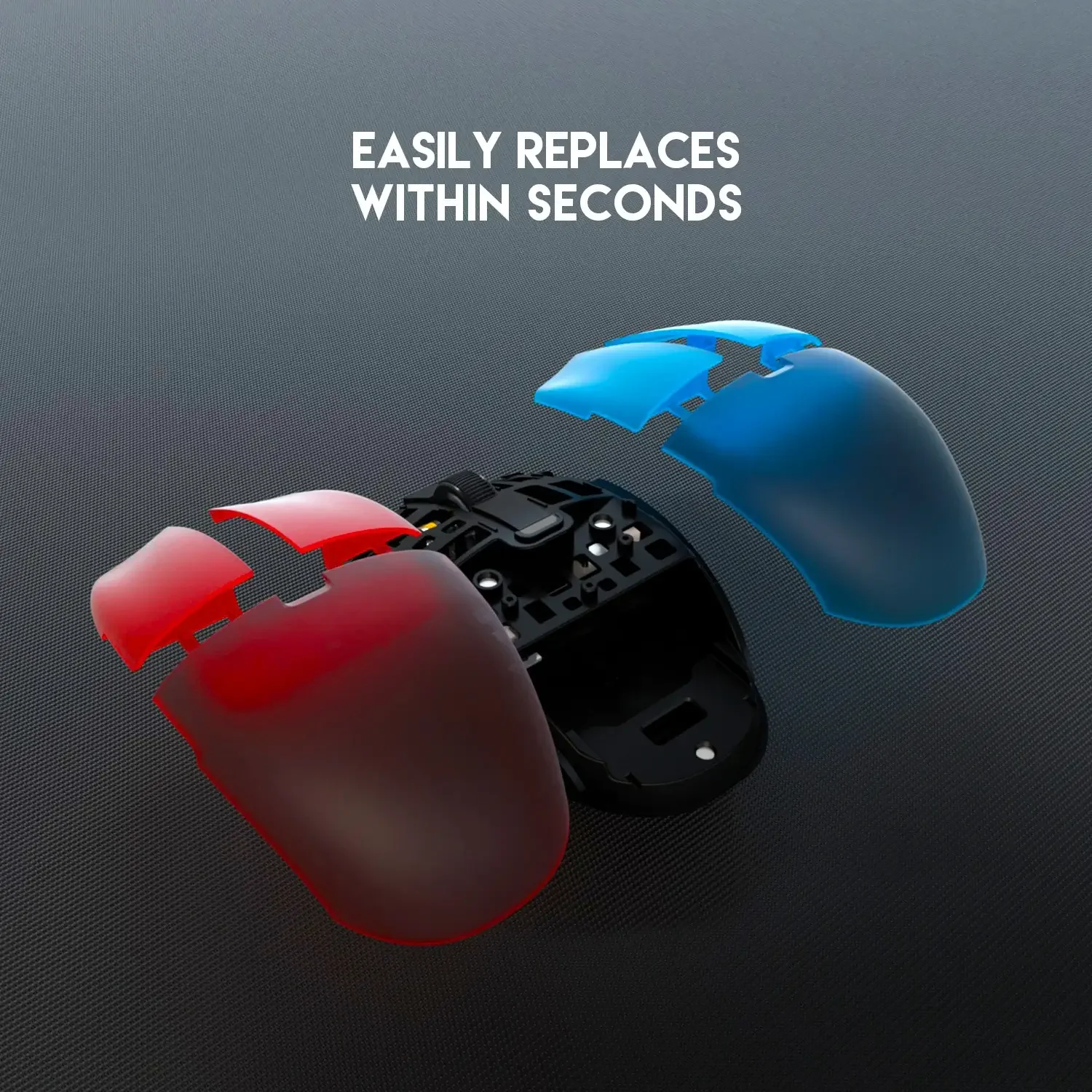 Fantech MT01 Frost Top Shell for Aria XD7 Gaming Mouse - Image 6
