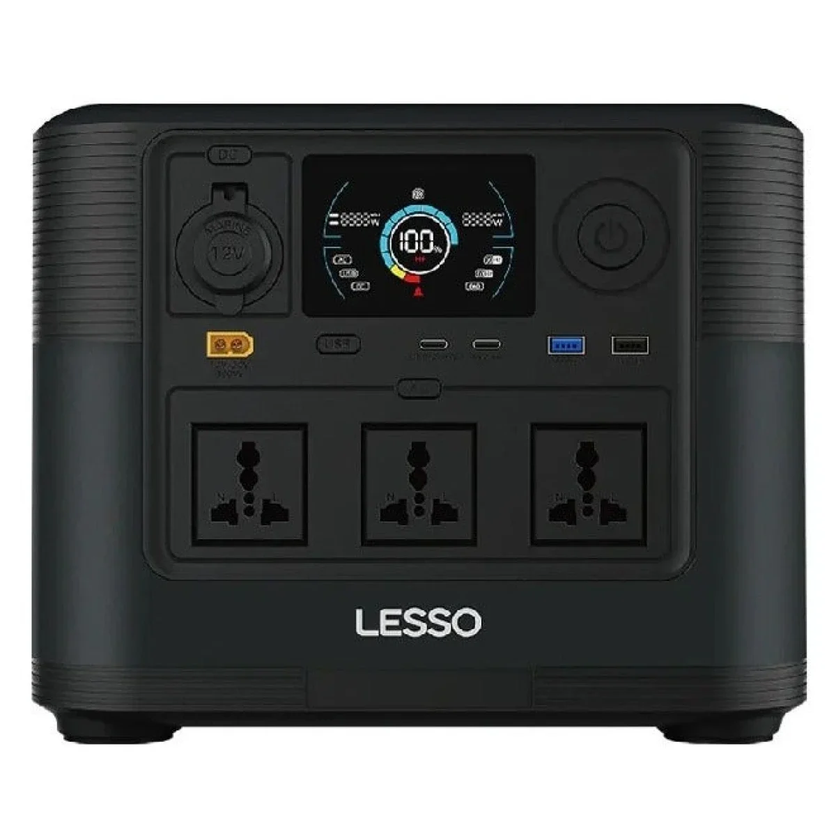 LESSO P10 Portable Power Station 1200W 1008Wh Black