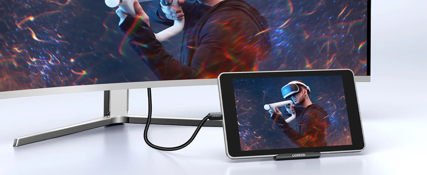 سلك محول Micro HDMI إلى HDMI من Ugreen بدقة 4K وتردد 60Hz مع ARC وEthernet بطول 3FT - Image 15