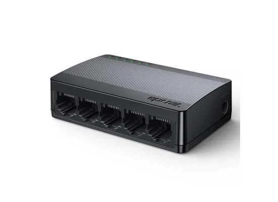 Tenda SG105M 5-Port Gigabit Ethernet Switch, 10Gbps Capacity, 7.44Mpps