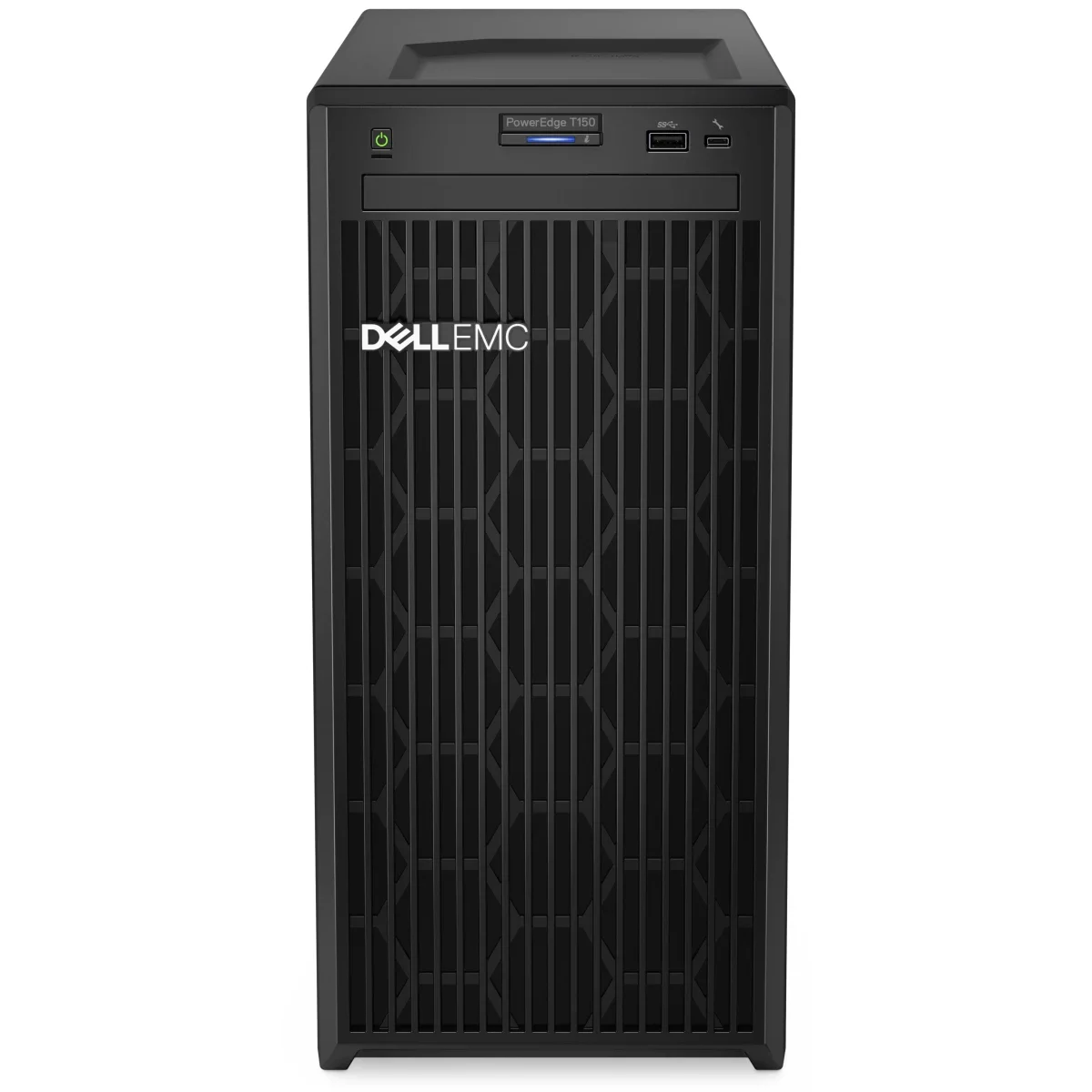 خادم تاور Dell PowerEdge T150 بمعالج Intel Xeon E-2314G رباعي النواة حتى 4.5 جيجاهرتز
