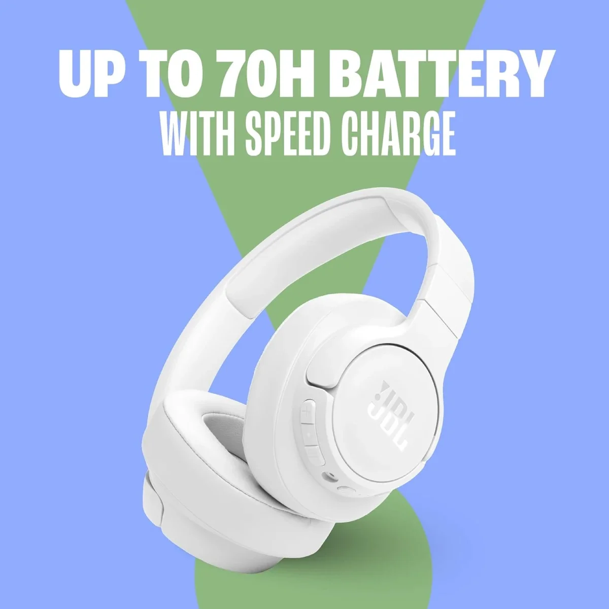 سماعات JBL Tune 770NC فوق الأذن بتقنية Bluetooth 5.3 وإلغاء الضوضاء التكيفي، أسود - Thumbnail 4