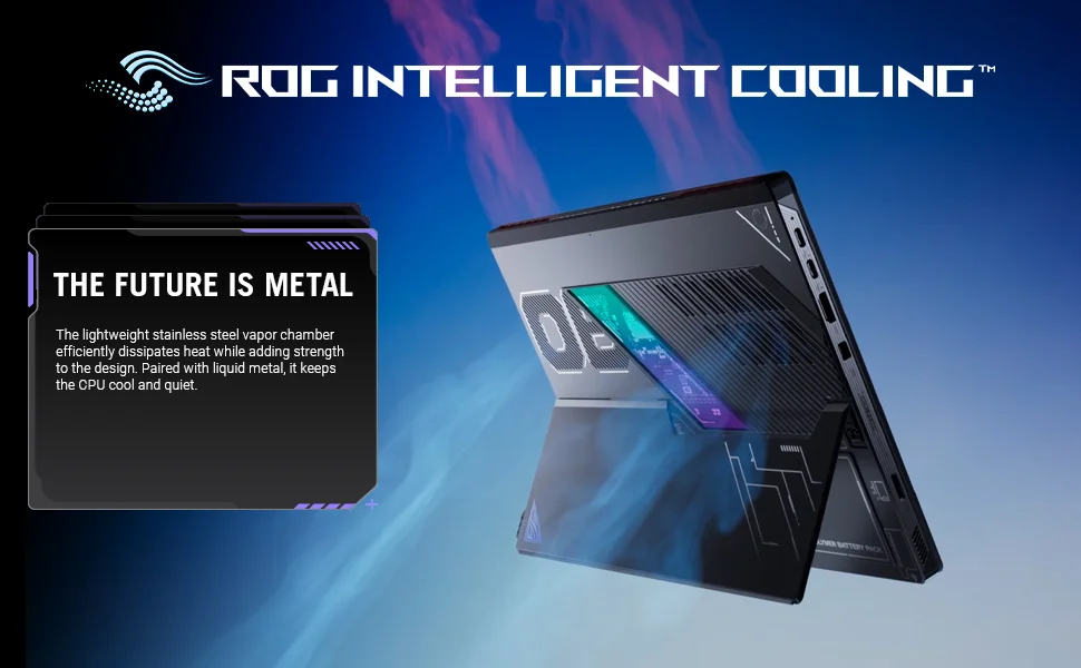 لابتوب Asus ROG Flow Z13 2025 للألعاب 2 في 1، Ryzen AI MAX+ 395 حتى 5.1GHz، معالج XDNA NPU حتى 50TOPS، شاشة لمس 13.4 إنش 2.5K 180Hz، Windows 11 Home - Thumbnail 19