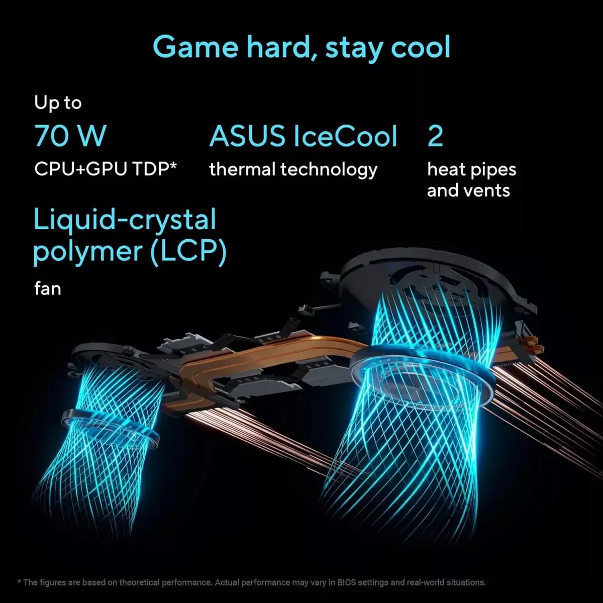 لابتوب ألعاب Asus V16 V3607VM-RP011 بمعالج Core 7 240H، رام 16GB DDR5، تخزين 1TB NVMe SSD، RTX 5060 8GB، DOS - Thumbnail 4