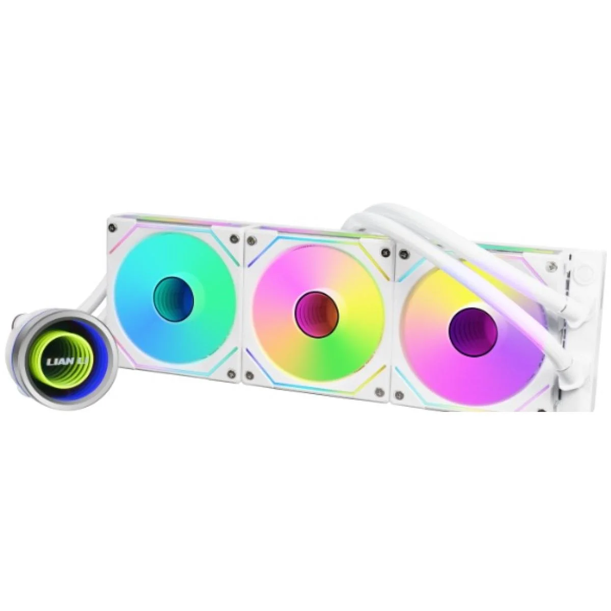 LIAN LI TRINITY II 360 White ARGB AIO CPU Liquid Cooler with UNI FAN SL-INF