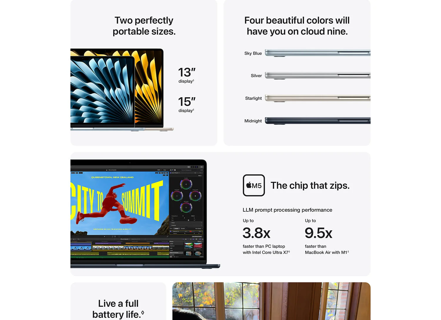 Apple MacBook Air 13.6-inch (2026) M5 10-Core CPU 10-Core GPU 16GB RAM 1TB SSD Sky Blue - Image 10