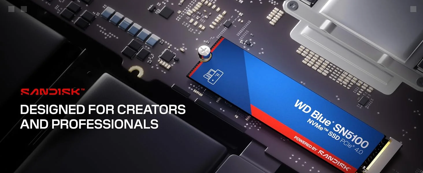 وحدة تخزين SSD داخلية Western Digital WD Blue SN5100 بسعة 2TB M.2 NVMe PCIe Gen 4 - Thumbnail 8