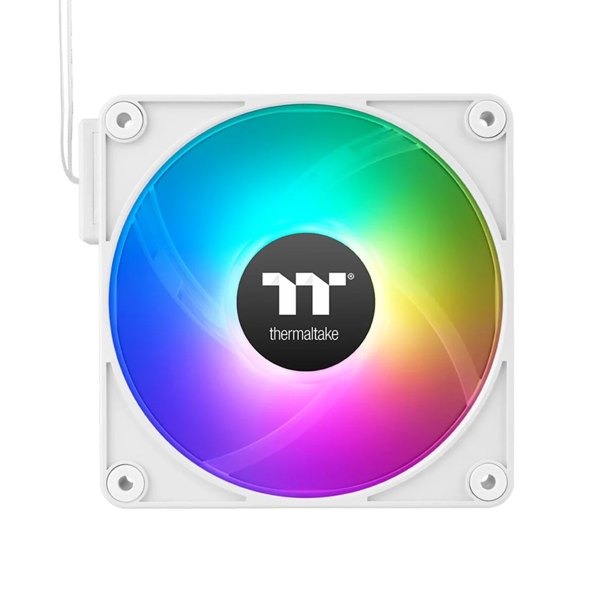 Thermaltake CT140 EX ARGB Sync 140mm PC Cooling Fan White 3-Fan Pack - Image 2