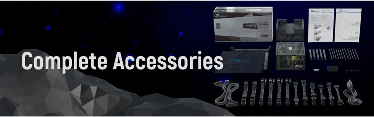 مزود طاقة Seasonic PRIME FANLESS TX-700 بقدرة 700 واط وكفاءة 80 PLUS Titanium معياري بالكامل بدون مروحة - Thumbnail 10