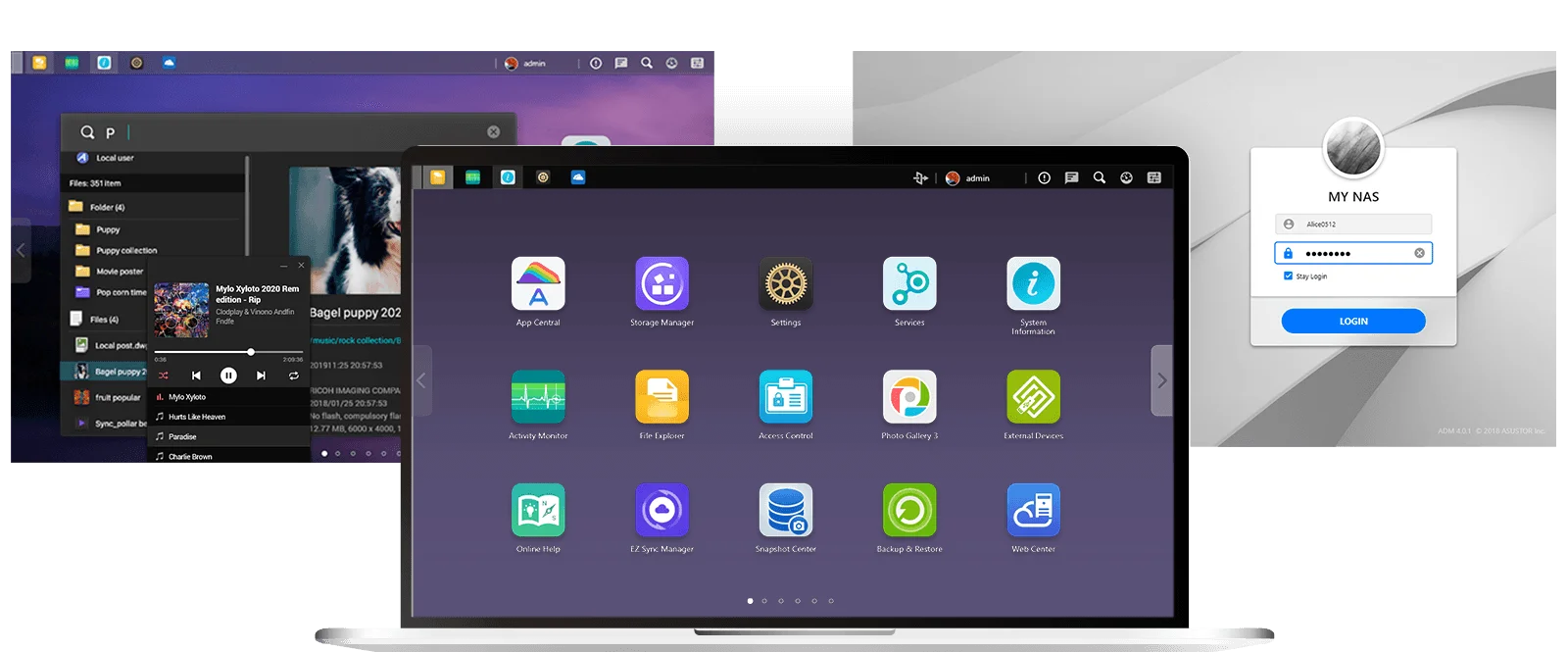وحدة تخزين شبكية Asustor AS1104T تاور بأربع فتحات مع 2.5GbE وذاكرة 1GB DDR4 - Image 5
