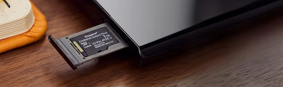 كرت ذاكرة Kingston SDCS3 Canvas Select Plus microSDXC سعة 256GB بسرعة تصل إلى 150MB/s A1 Class 10 UHS-I مع محول - Image 8