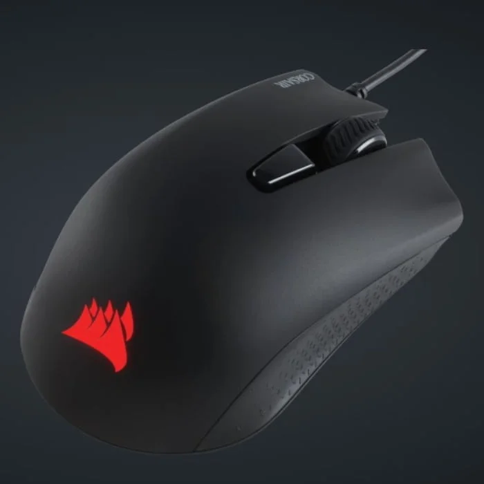 ماوس Corsair HARPOON RGB PRO للألعاب – 12,000 DPI – 6 أزرار – CH-9301111-EU