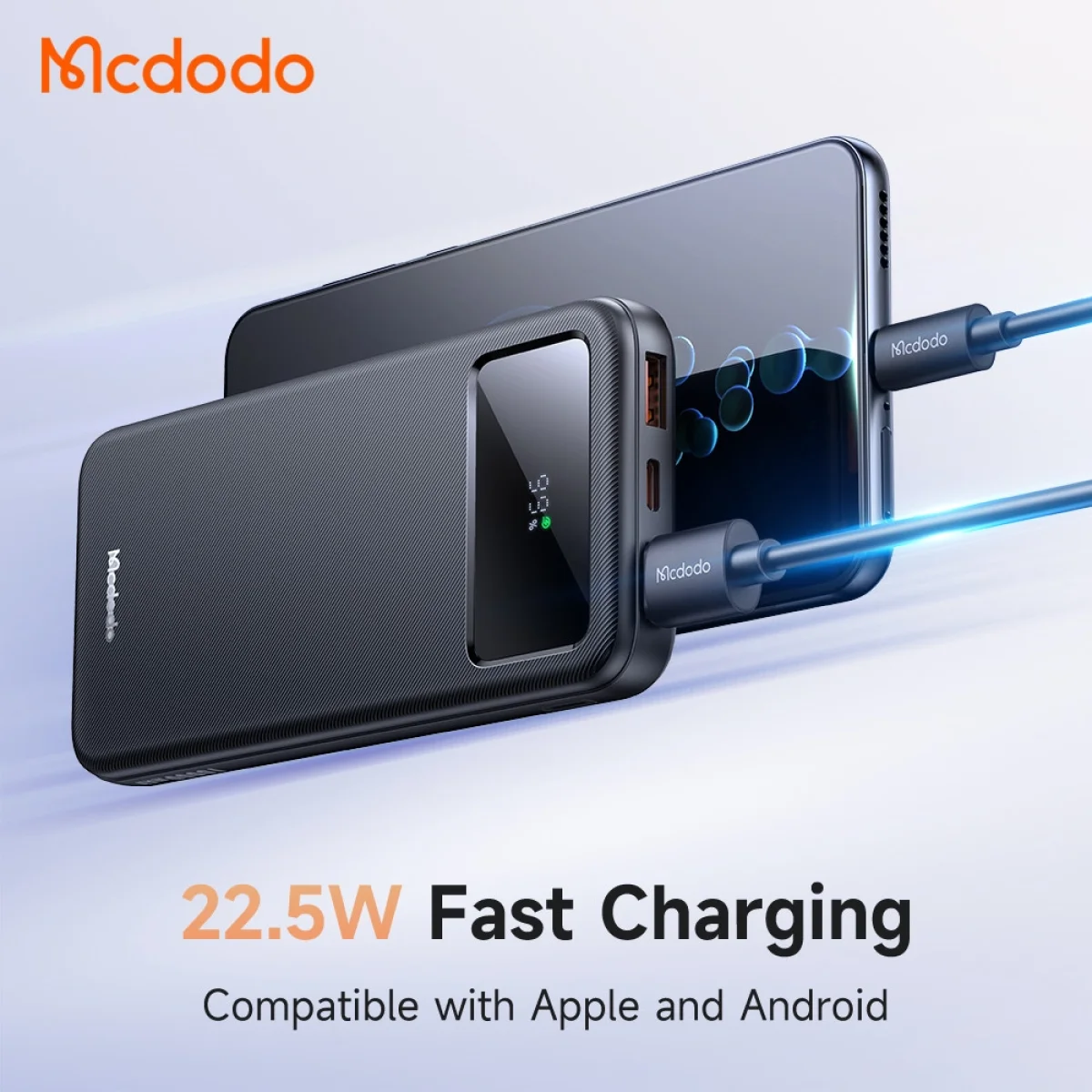 Mcdodo MC-422 10000mAh 22.5W Digital Display Power Bank - Thumbnail 2