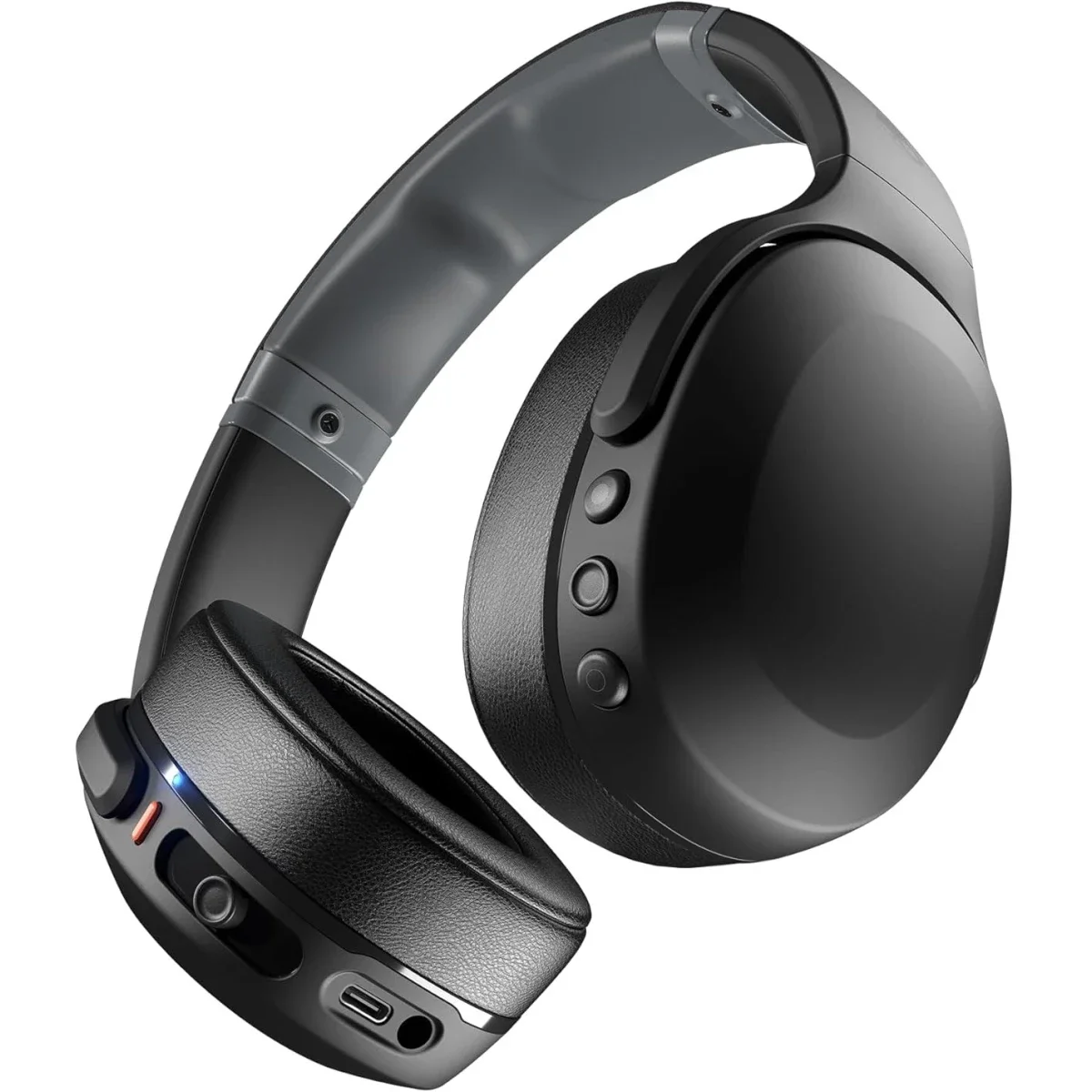 Skullcandy Crusher Evo Wireless Bluetooth Over-Ear Headphones, Black
