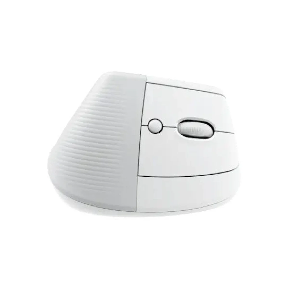 Logitech Lift Vertical Ergonomic Wireless Bluetooth Mouse - Off White - Thumbnail 3
