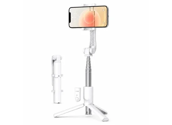 Ugreen LP508 Bluetooth Selfie Stick with Integrated Tripod 75 cm White 25945 - Image 6