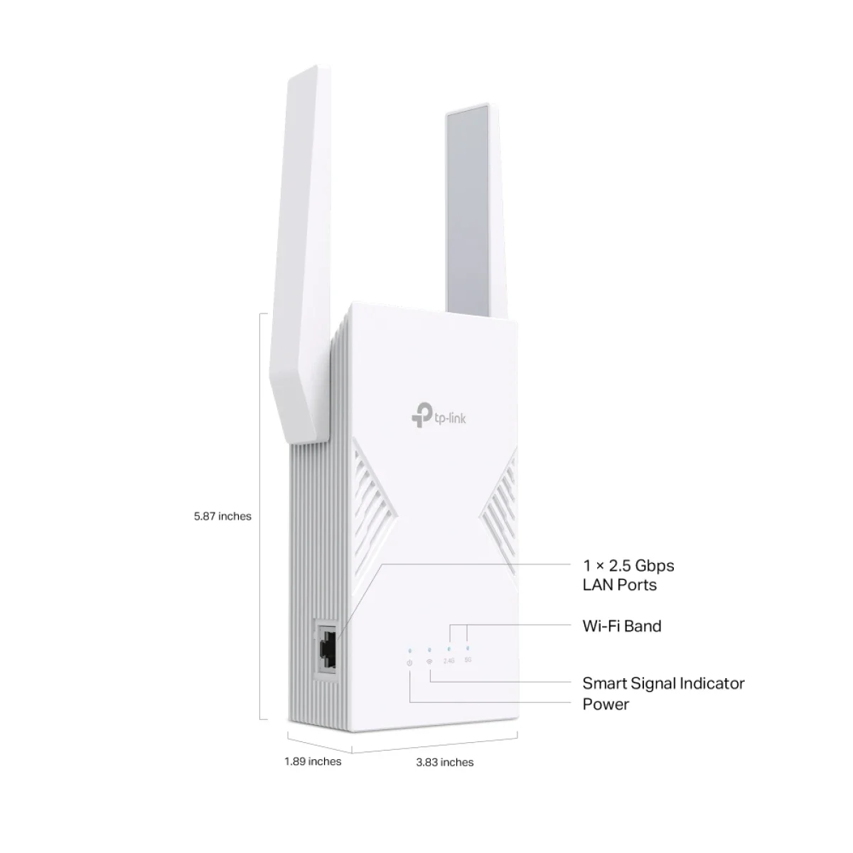 مقوي إشارة TP-LINK RE235BE BE3600 واي فاي 7 ثنائي النطاق مع إيثرنت 2.5G - Image 7