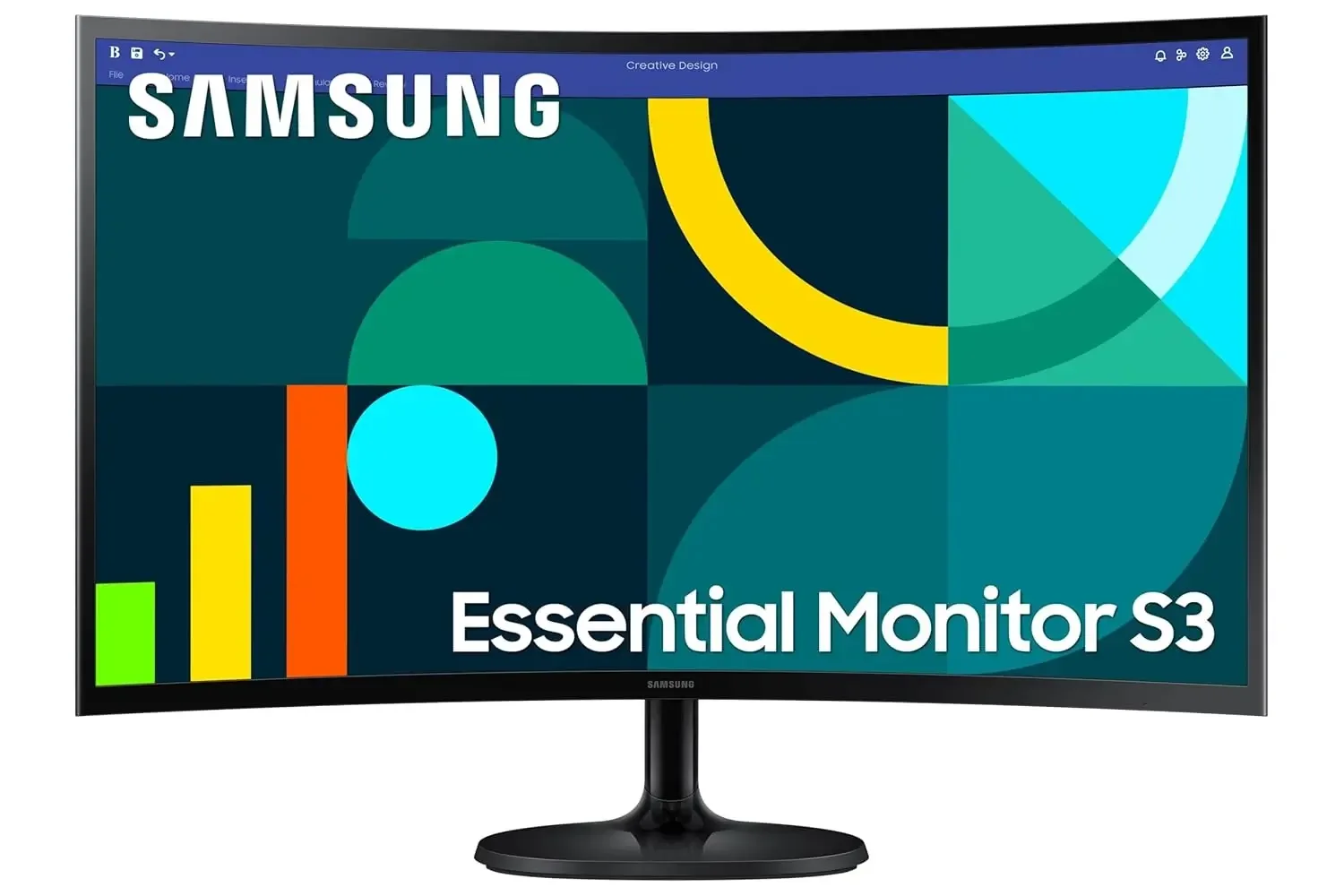 Samsung S3 Essential D362 Curved Business Monitor 24-inch Full HD 100Hz 4ms