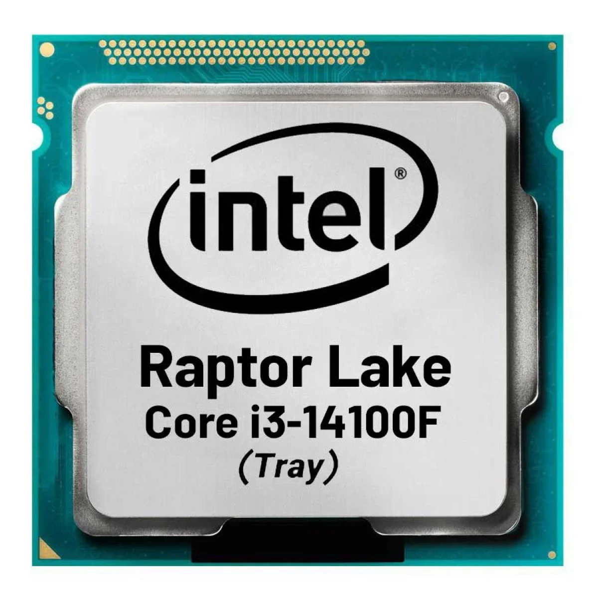 معالج مكتبي Intel Core i3-14100F الجيل 14 بتردد 3.5GHz رباعي النواة LGA 1700 إصدار Tray - Image 1