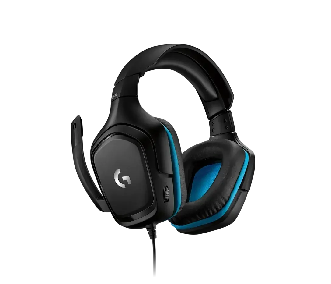 سماعة رأس Logitech G432 سلكية DTS X للألعاب - Image 2