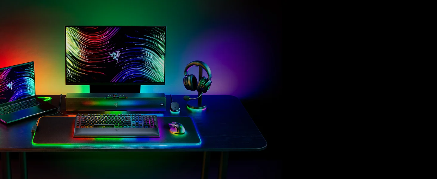 لوحة مفاتيح ألعاب ميكانيكية سلكية Razer BlackWidow V4 Pro بمفاتيح Green - Thumbnail 8