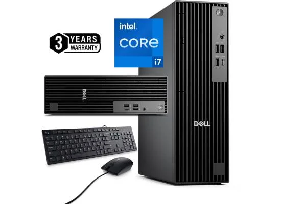 Dell QCS1250 Pro Slim Desktop PC, Intel Core i7-14700 5.4GHz, 20 Core, 16GB DDR5, 1TB SSD, Wi-Fi 6E, Bluetooth 5.3 - Image 4