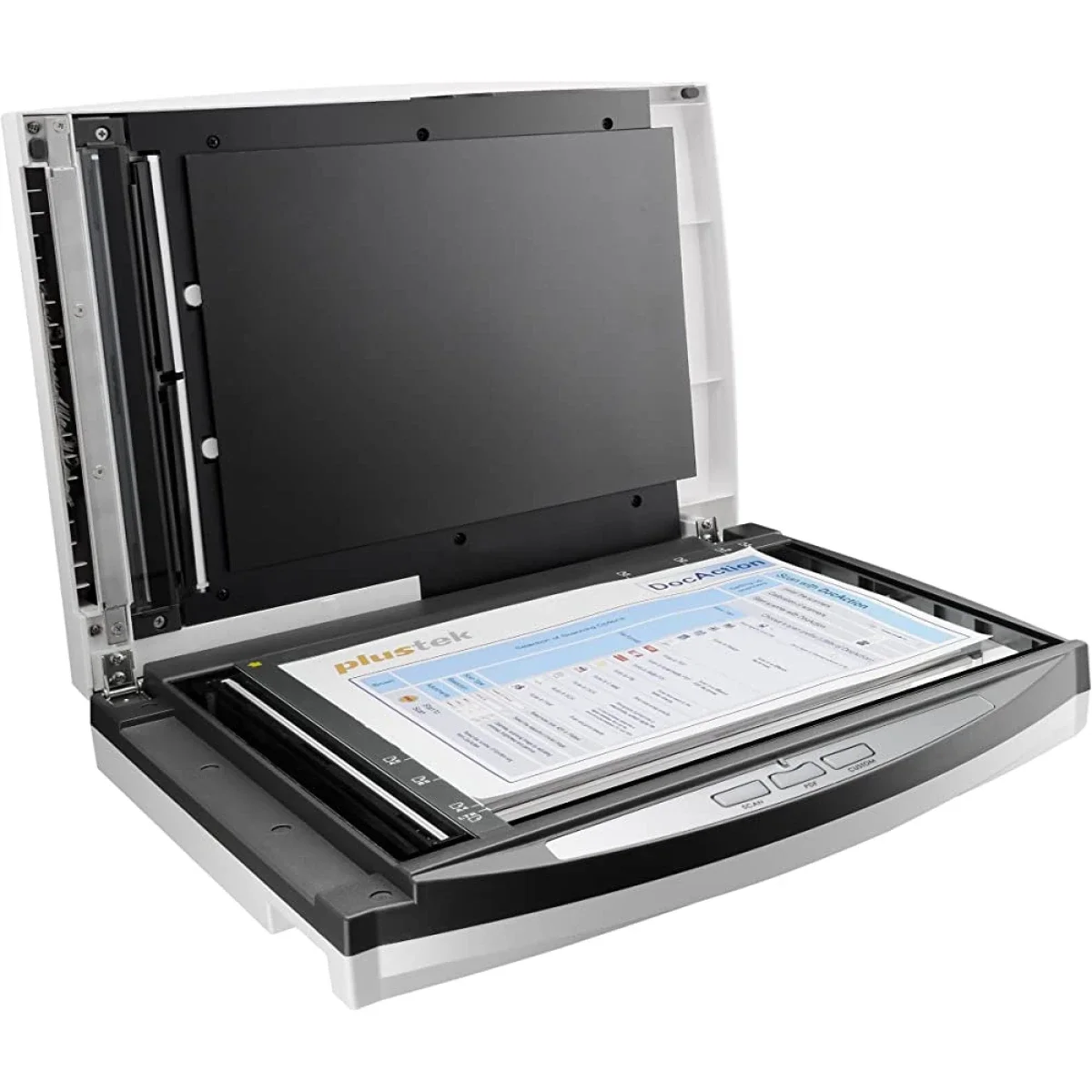 ماسح مستندات Plustek SmartOffice PN2040 بتغذية ADF مزدوجة وسطح مسطح - Image 4
