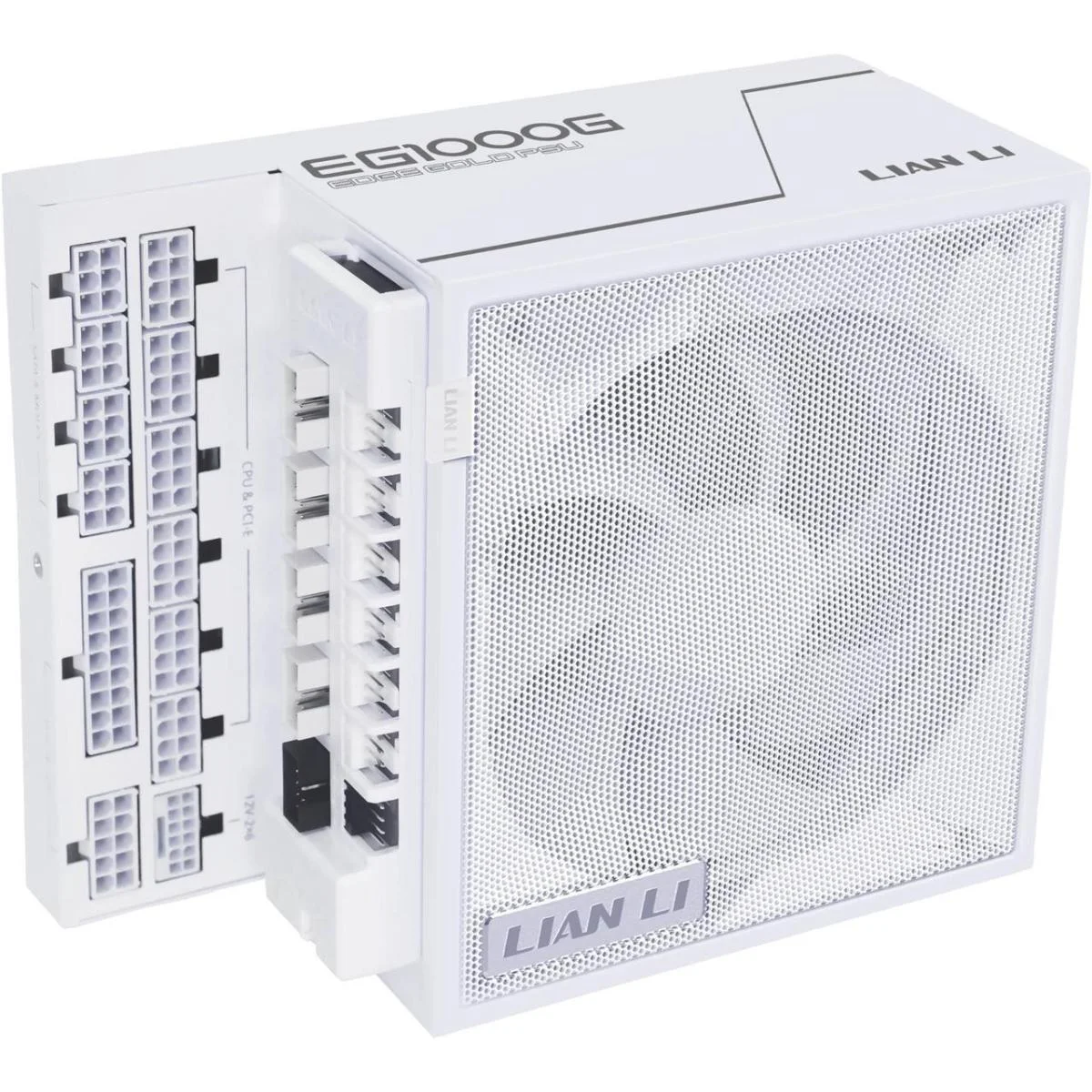 LIAN LI Edge EG1200G 1200W 80 PLUS Gold Fully Modular ATX 3.1 Power Supply - White