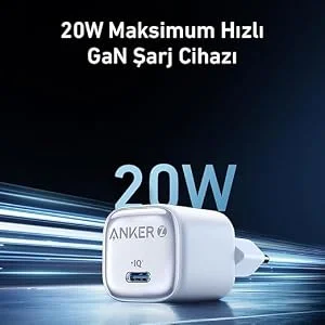 Anker Zolo A2699 20W GaN USB-C Single-Port Fast Charger - Black - Thumbnail 4