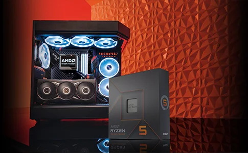 AMD Ryzen 5 7600X Desktop Processor, 6 Cores, 4.7GHz, 32MB Cache, AM5, Tray - Thumbnail 10