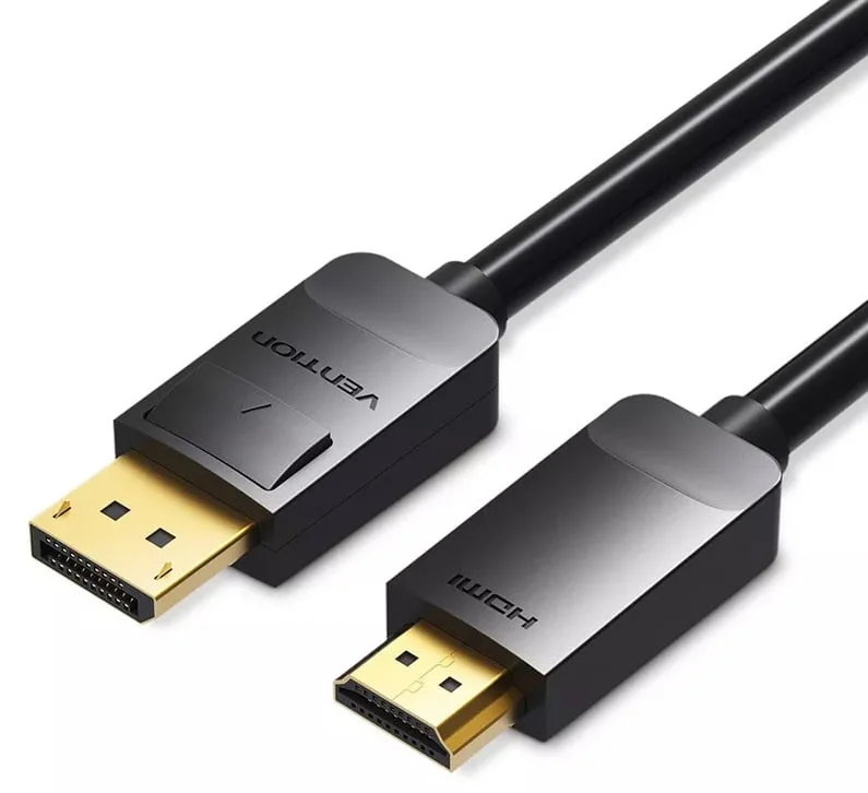 Vention HADBG DisplayPort to HDMI Male-to-Male Cable 1.5M - Black