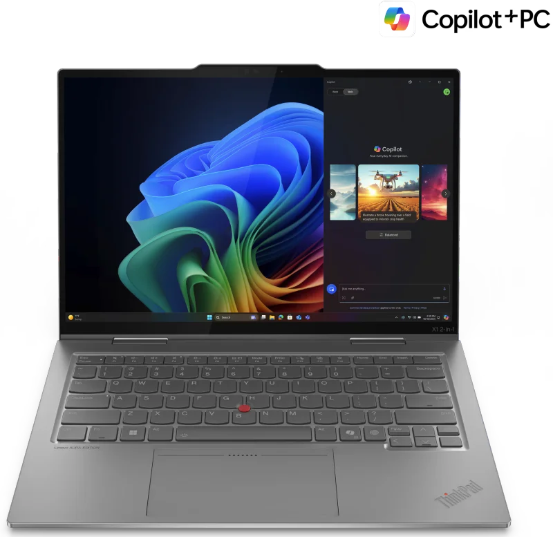 لابتوب Lenovo ThinkPad X1 2-in-1 Gen 10 Aura Edition بشاشة لمس 14 إنش، Core Ultra 7 258V، رام 32GB، SSD 1TB - Image 13