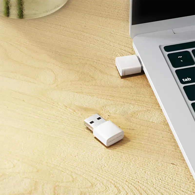 محول واي فاي USB MERCUSYS MA30N AC1300 نانو ثنائي النطاق - Thumbnail 7
