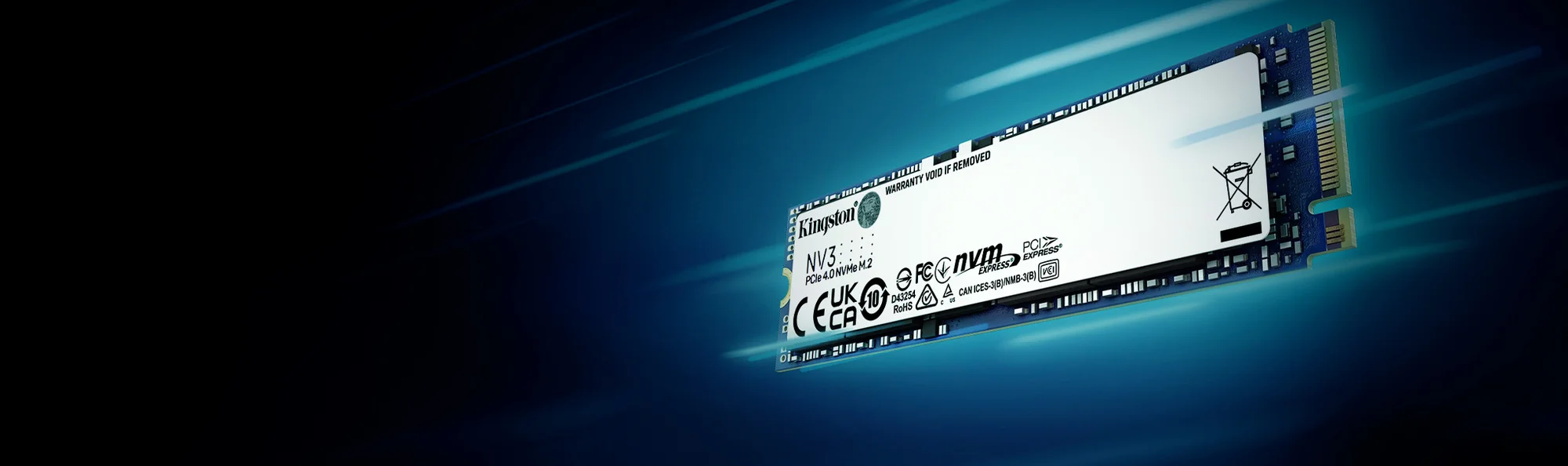 وحدة تخزين SSD داخلية Kingston NV3 سعة 2TB M.2 2280 NVMe PCIe Gen 4x4 بسرعة تصل إلى 6000 MB/s - Image 8