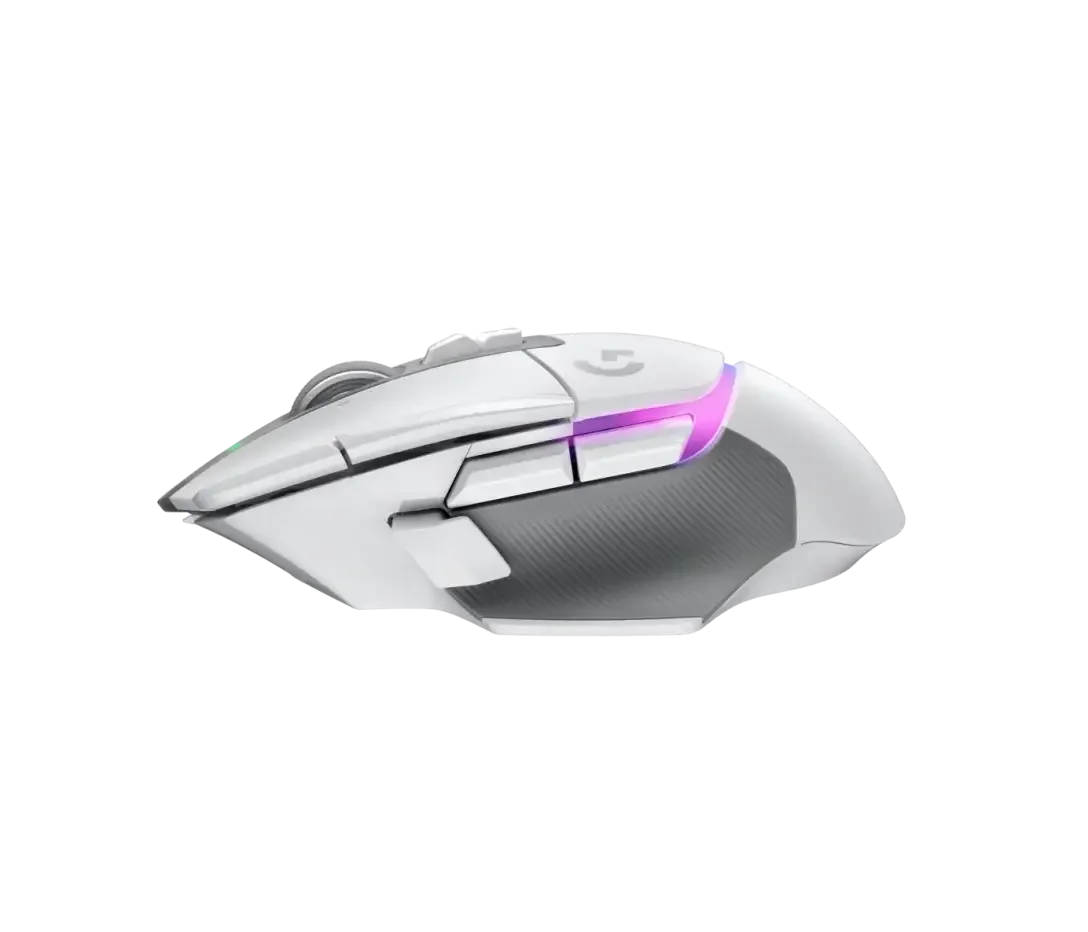 ماوس ألعاب لاسلكي مع إضاءة Logitech G502 X Plus Lightspeed أبيض - Image 2