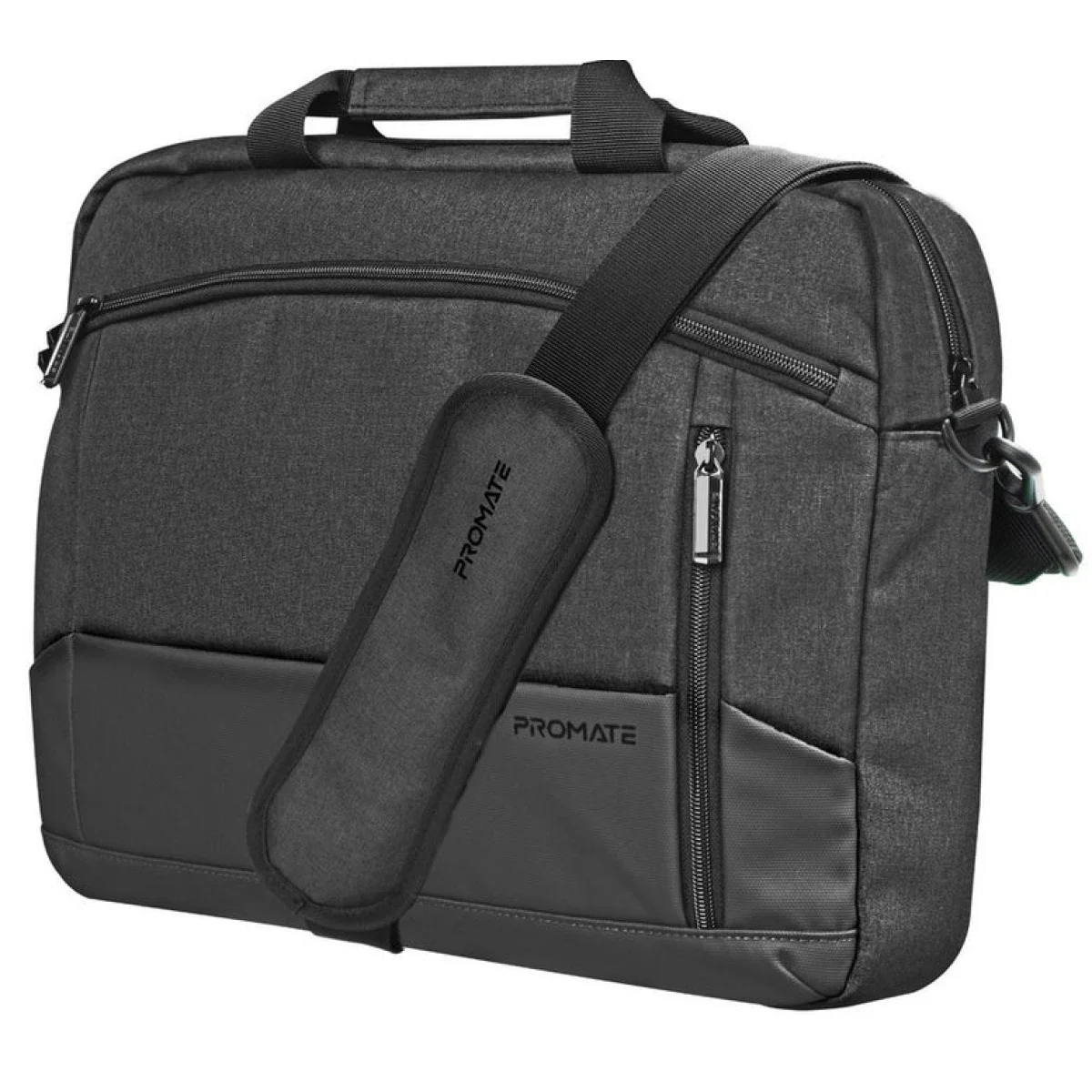 حقيبة لابتوب Promate Satchel-MB ماسنجر خفيفة ومريحة 15.6 إنش