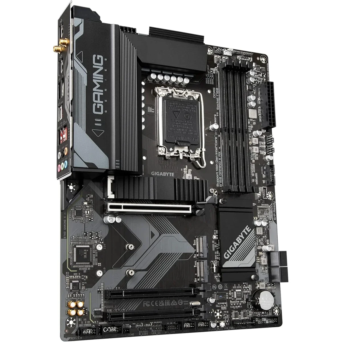 لوحة أم GIGABYTE B760 Gaming X AX Rev 1.0 ATX بمقبس LGA 1700 - Image 5